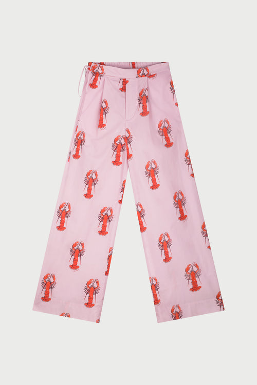 Vivien Trousers | Cherry Blossom/Tangerine Tango