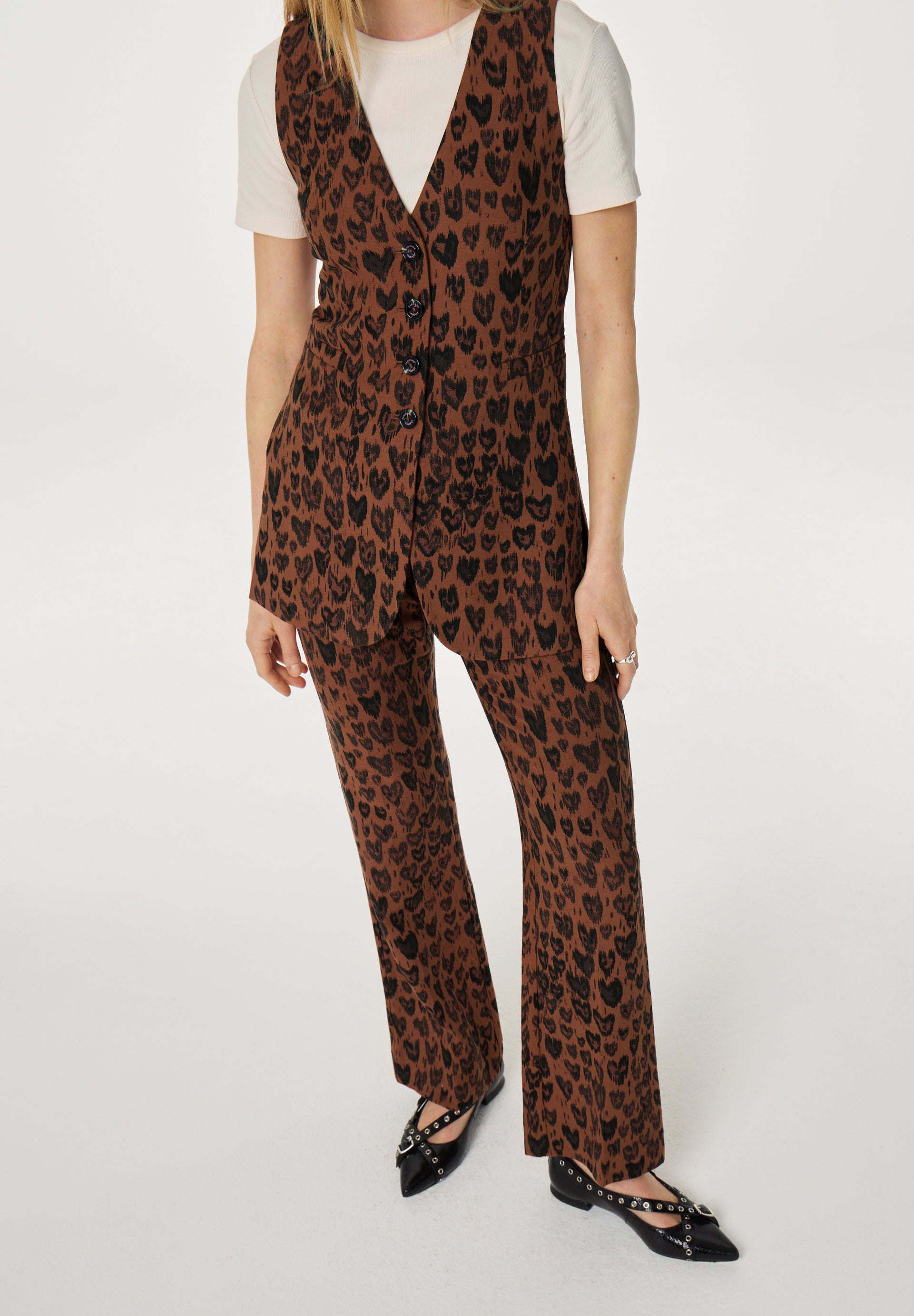 Kirby Trousers | Burnt Sugar/Black