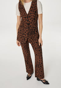 Kirby Trousers | Burnt Sugar/Black