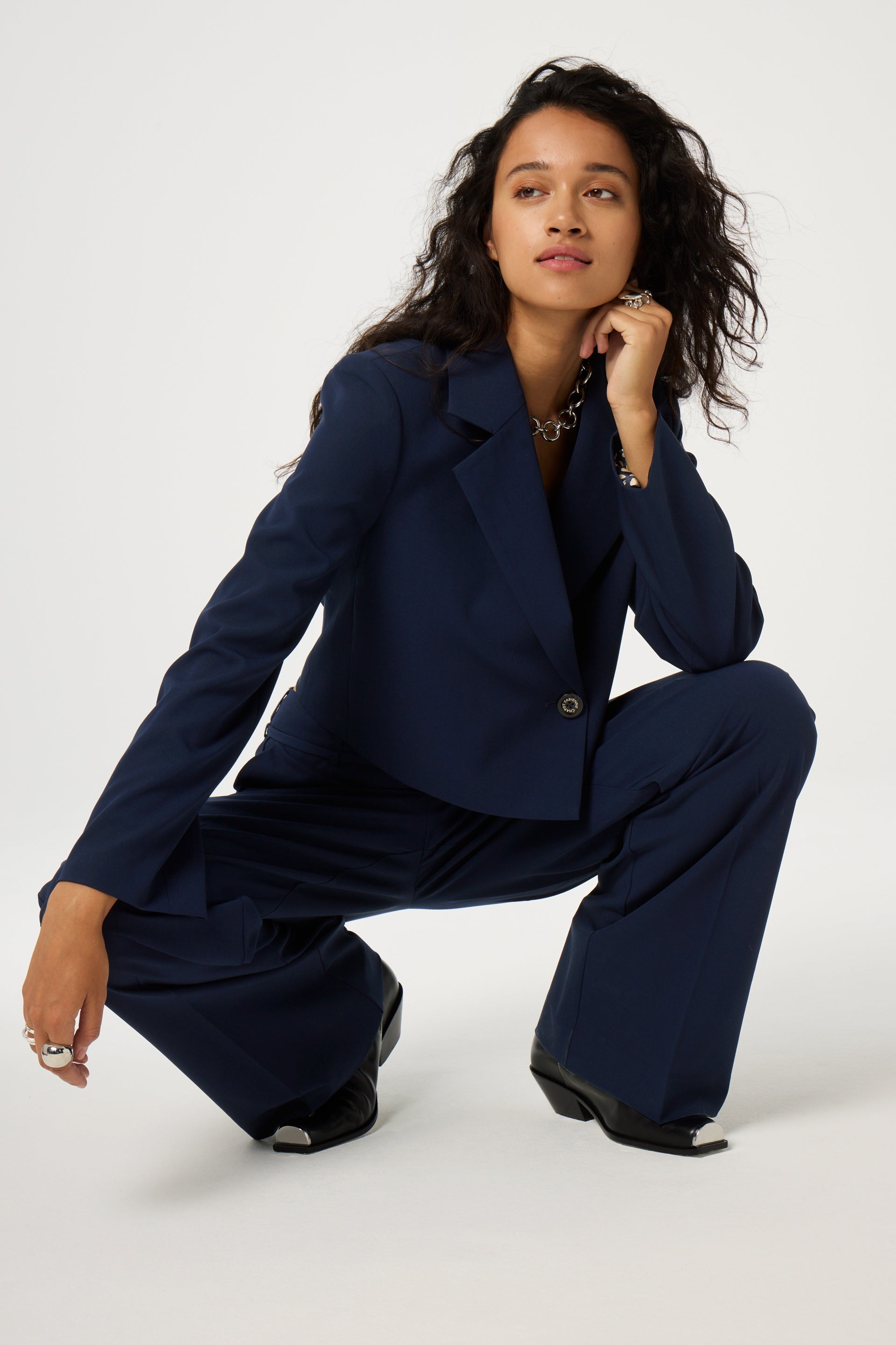 Nelsan Trousers | After Midnight Blue