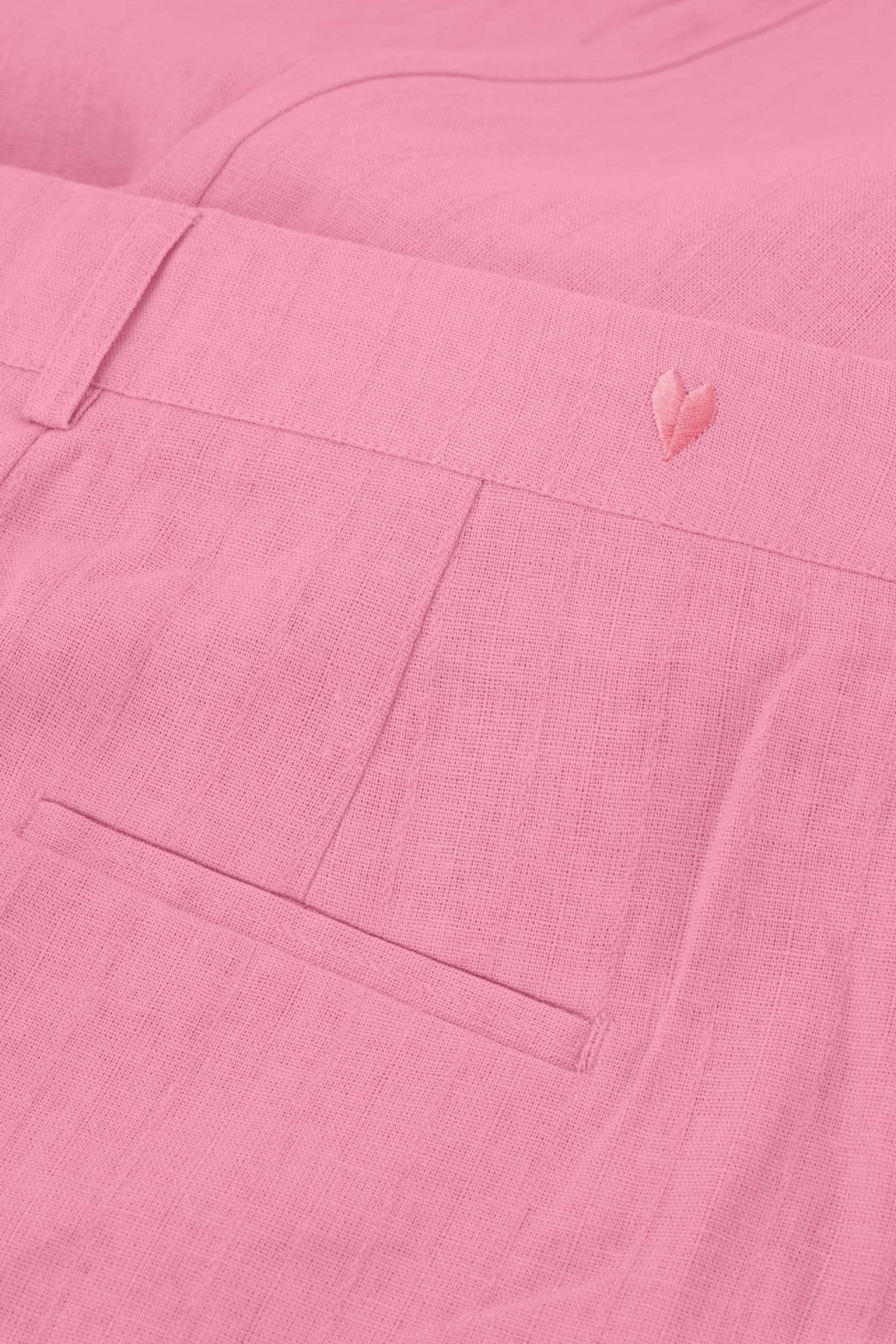 Nura Pleated Trousers | Pink Glow