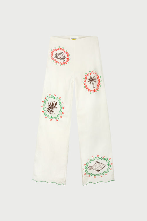 Guicho Trousers - Rita | Cosy White