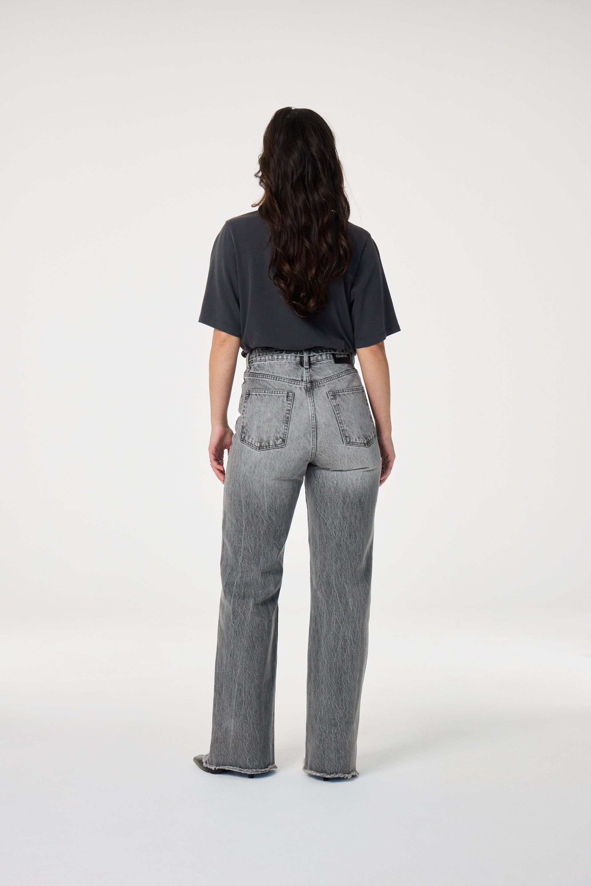 Fay Rabbit T-Shirt | Dark Antracite