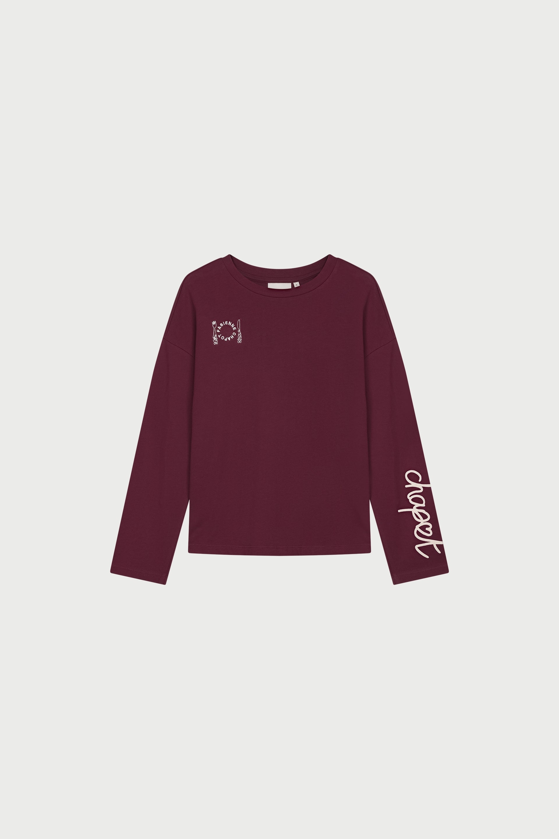 Phileine T-Shirt | Deep Burgundy
