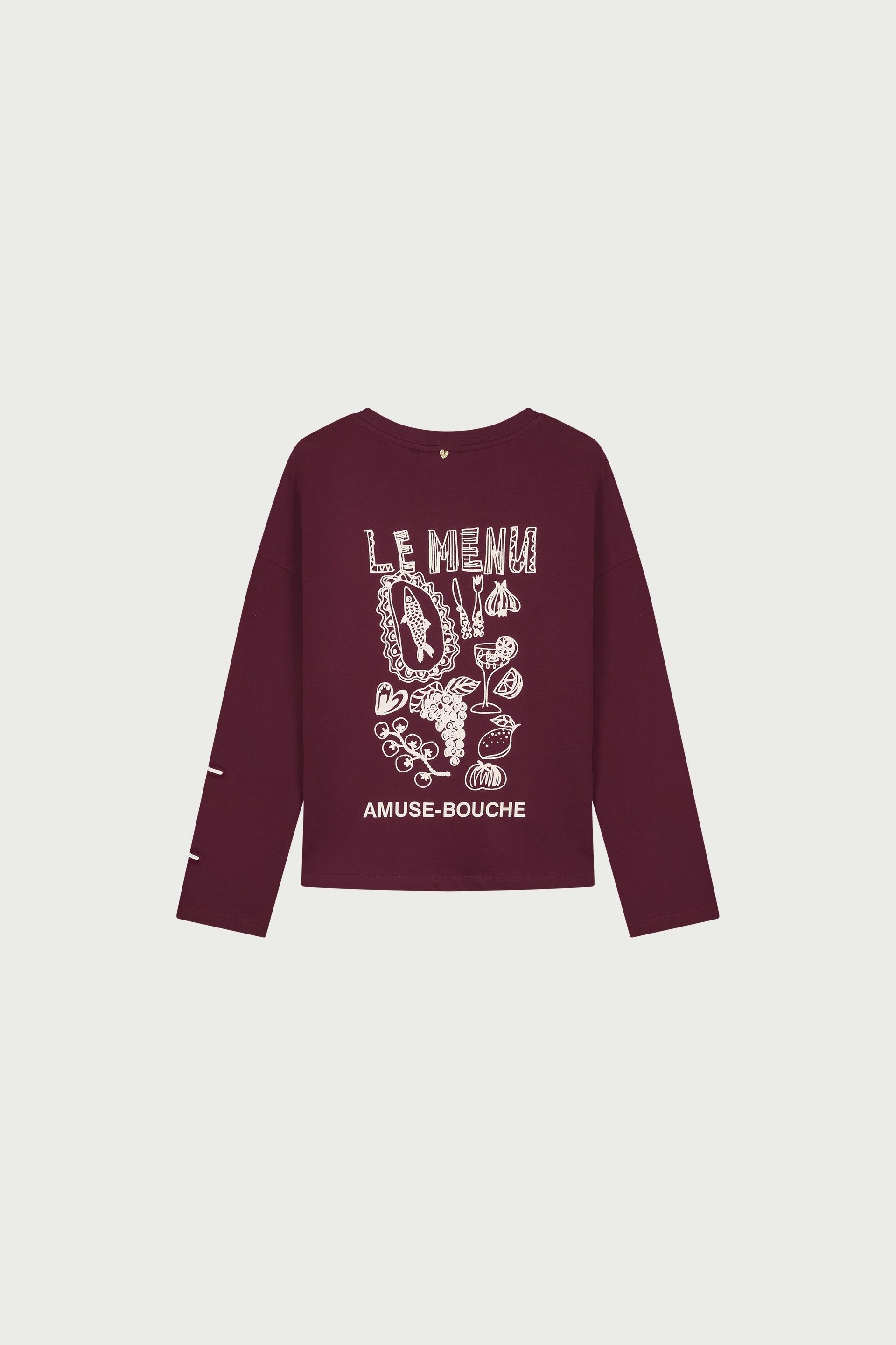 Phileine T-Shirt | Deep Burgundy