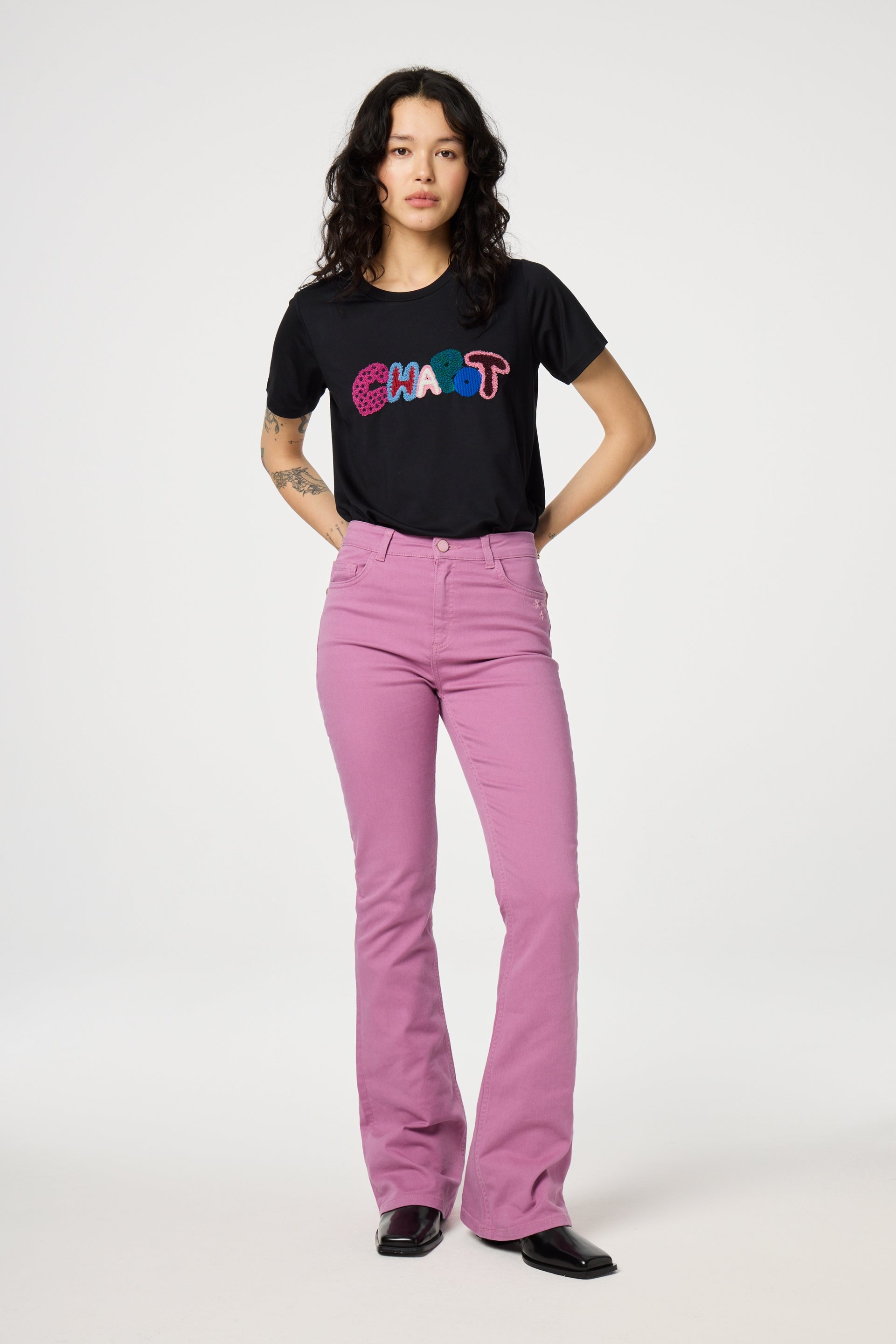 Terry T-shirt | Black