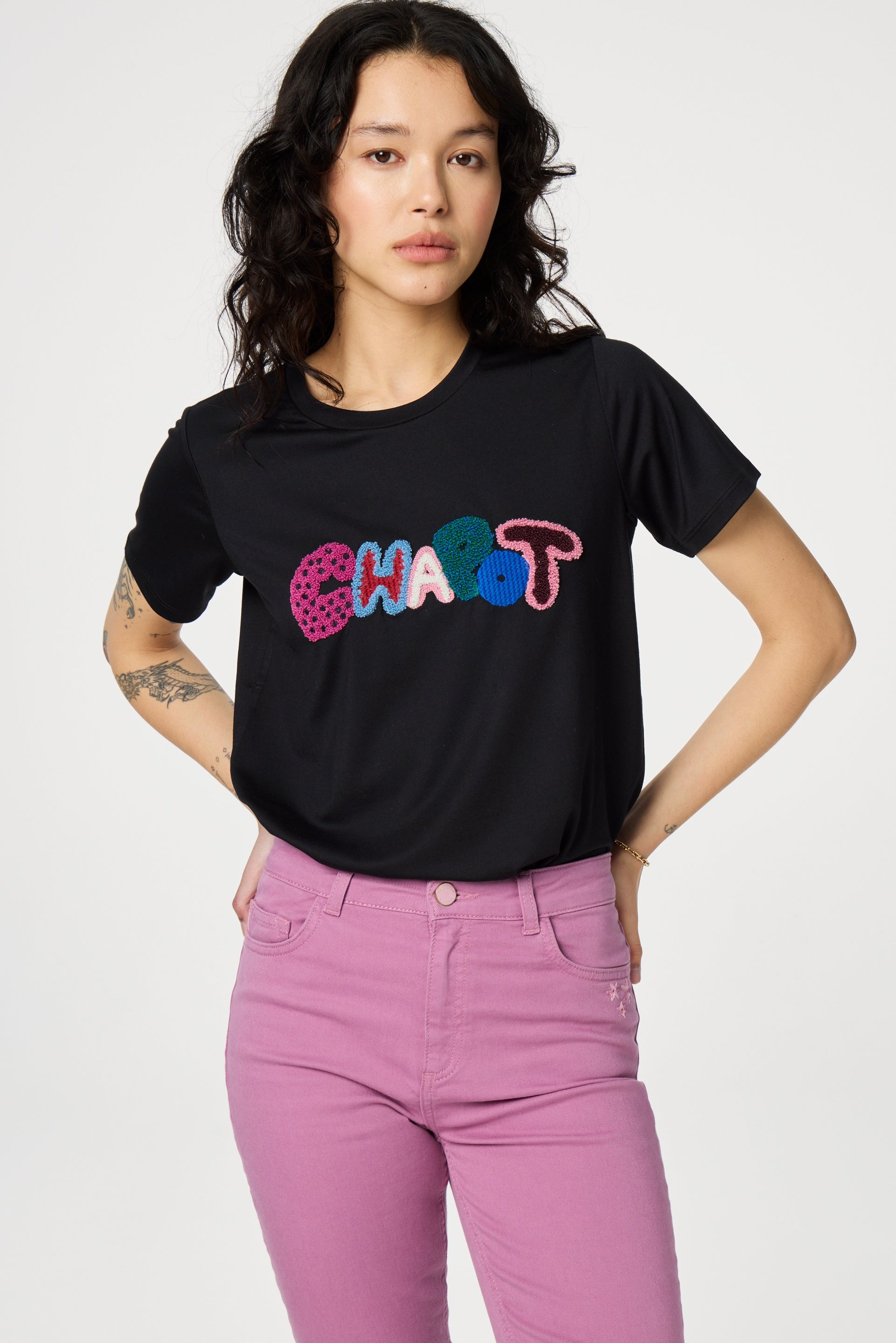 Terry T-shirt | Black