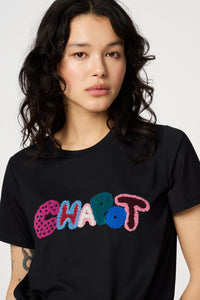 Terry T-shirt | Black