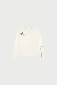 Phileine LS T-shirt | Cosy White