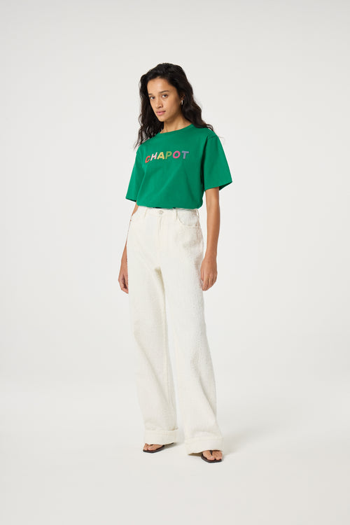 Pearl T-shirt | Evergreen