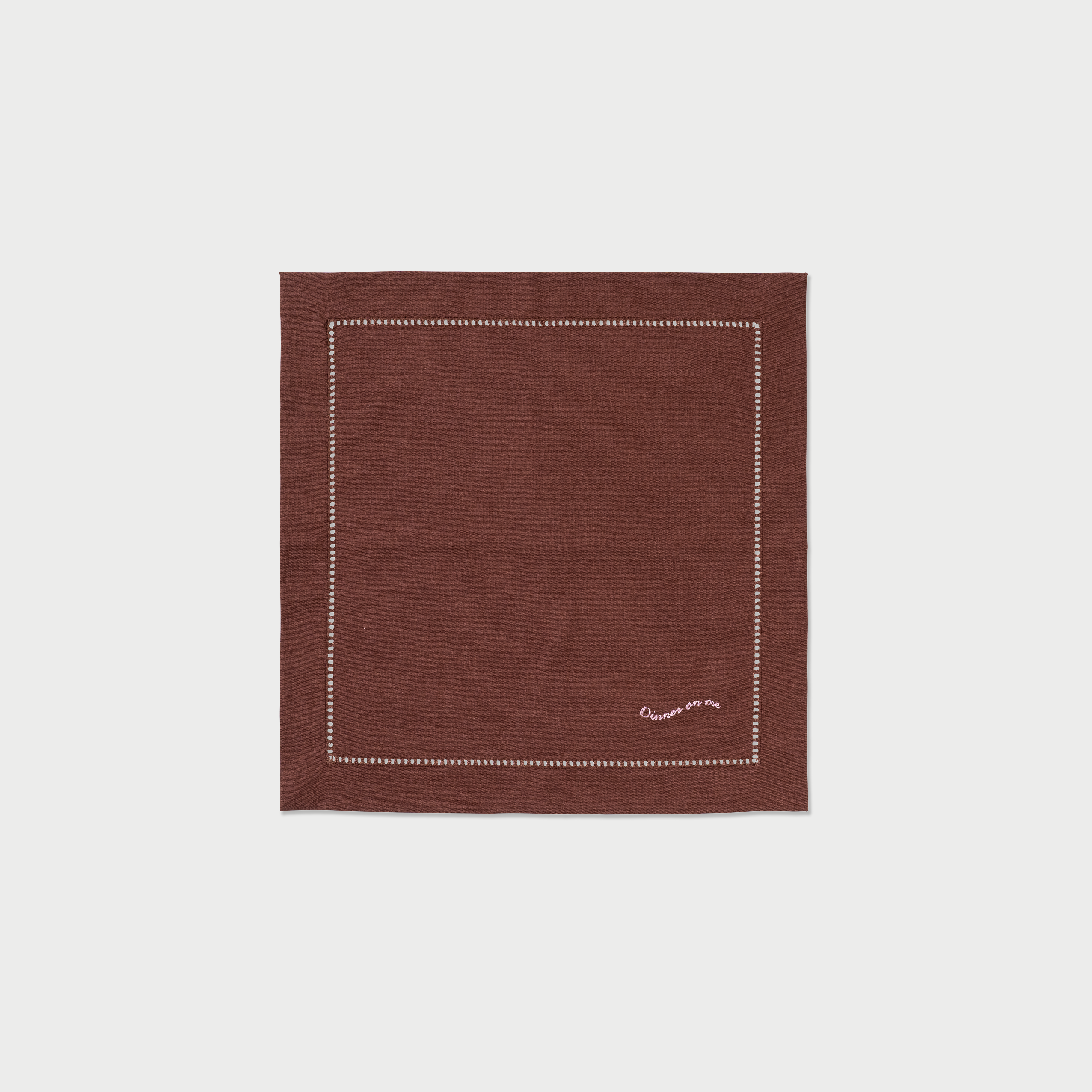 FC X Kulu Club Napkins | Brown/Pink