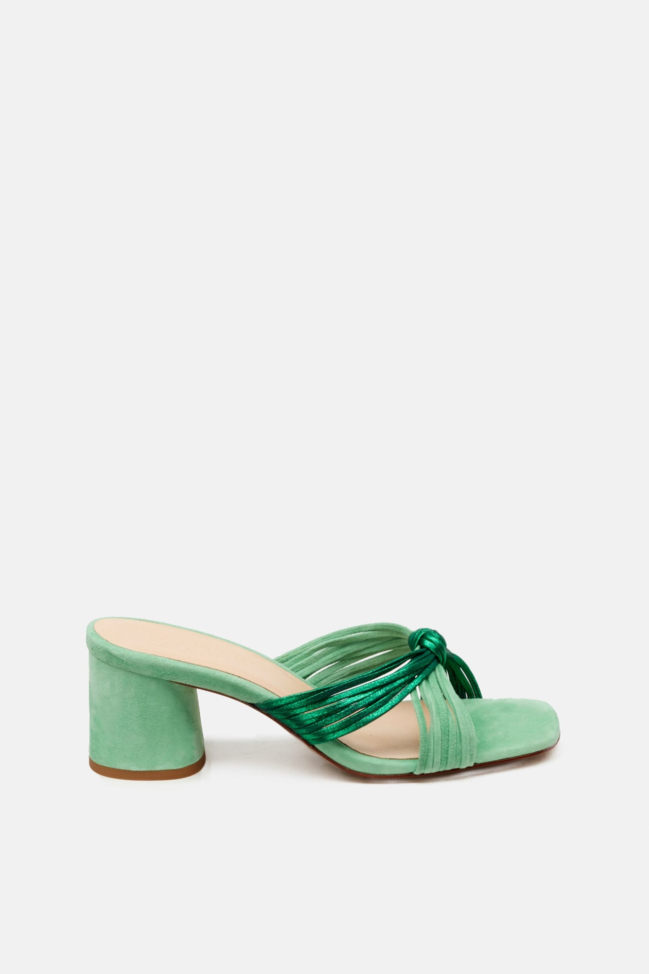 Monica Knot Mule | Acapulco Green