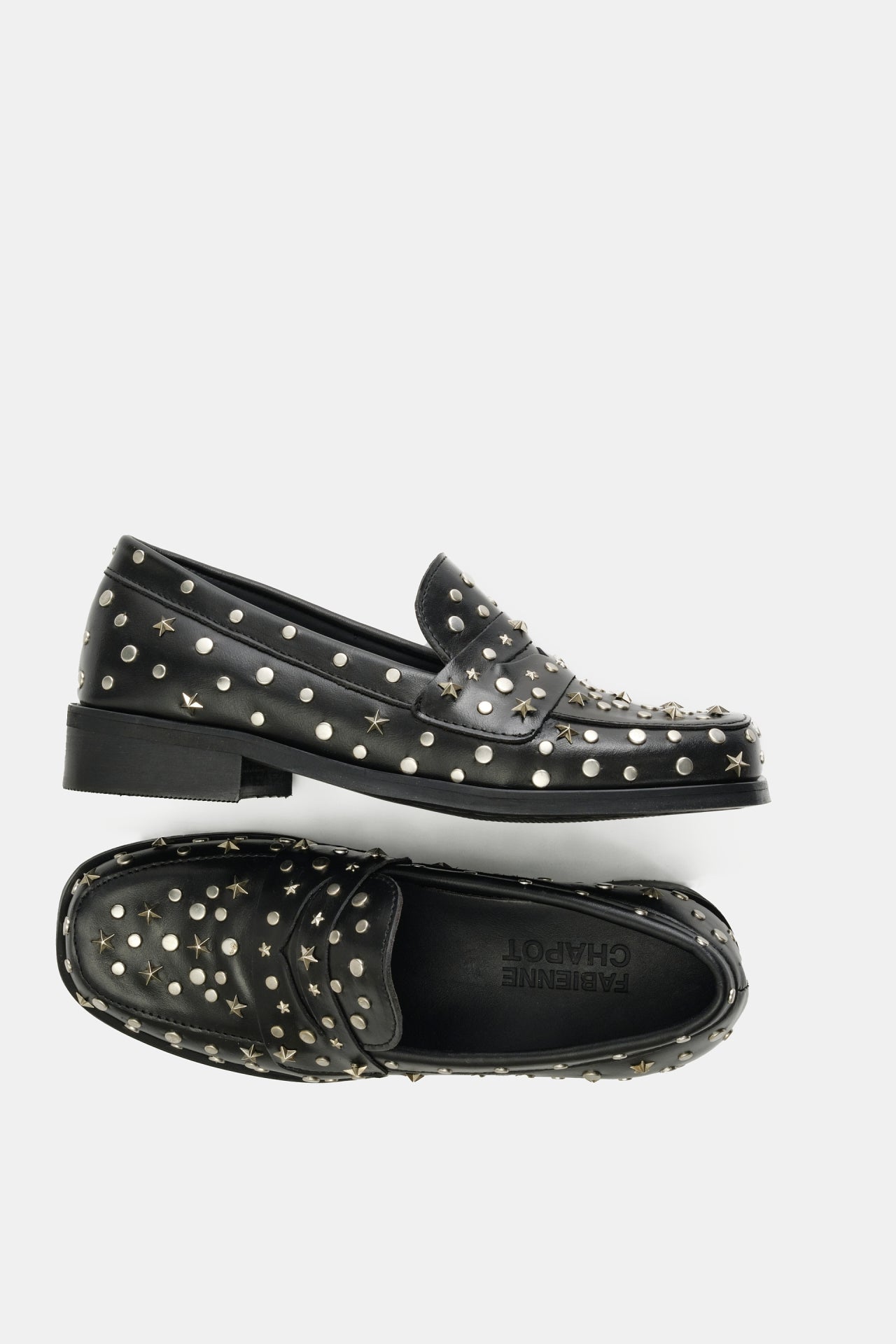 Pim Studs Loafer | Black