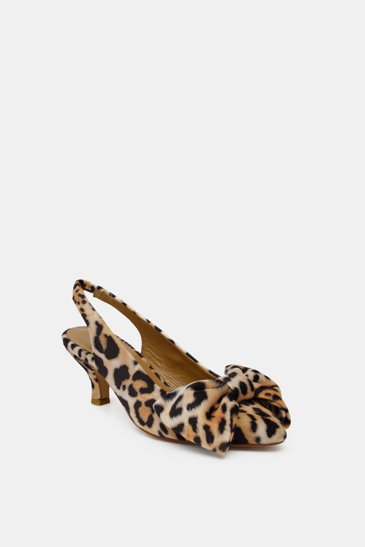 Beau Kitten Heel | Leopard