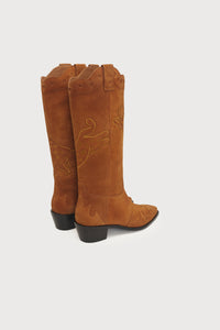 Debby Cowboy Boots | Cognac