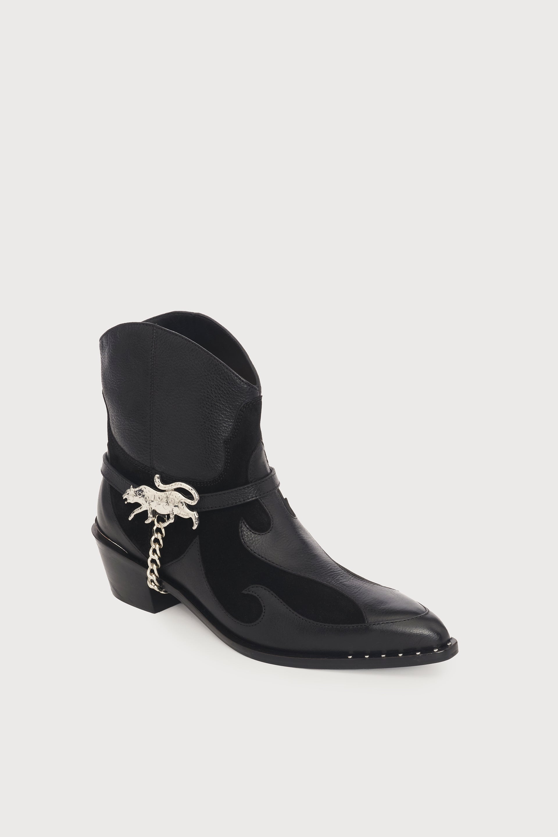 Kamali Cowboy Boots | Black