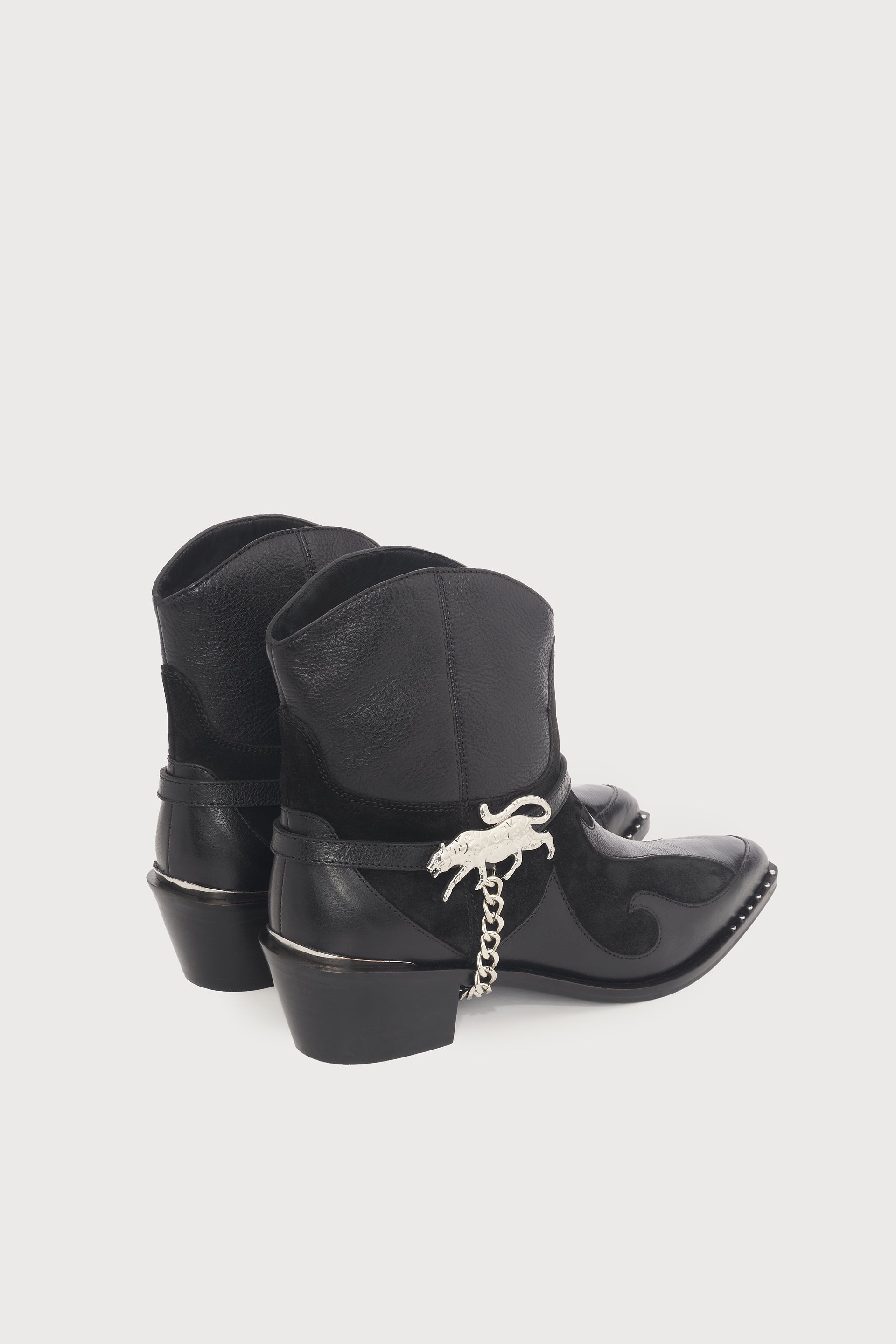 Kamali Cowboy Boots | Black