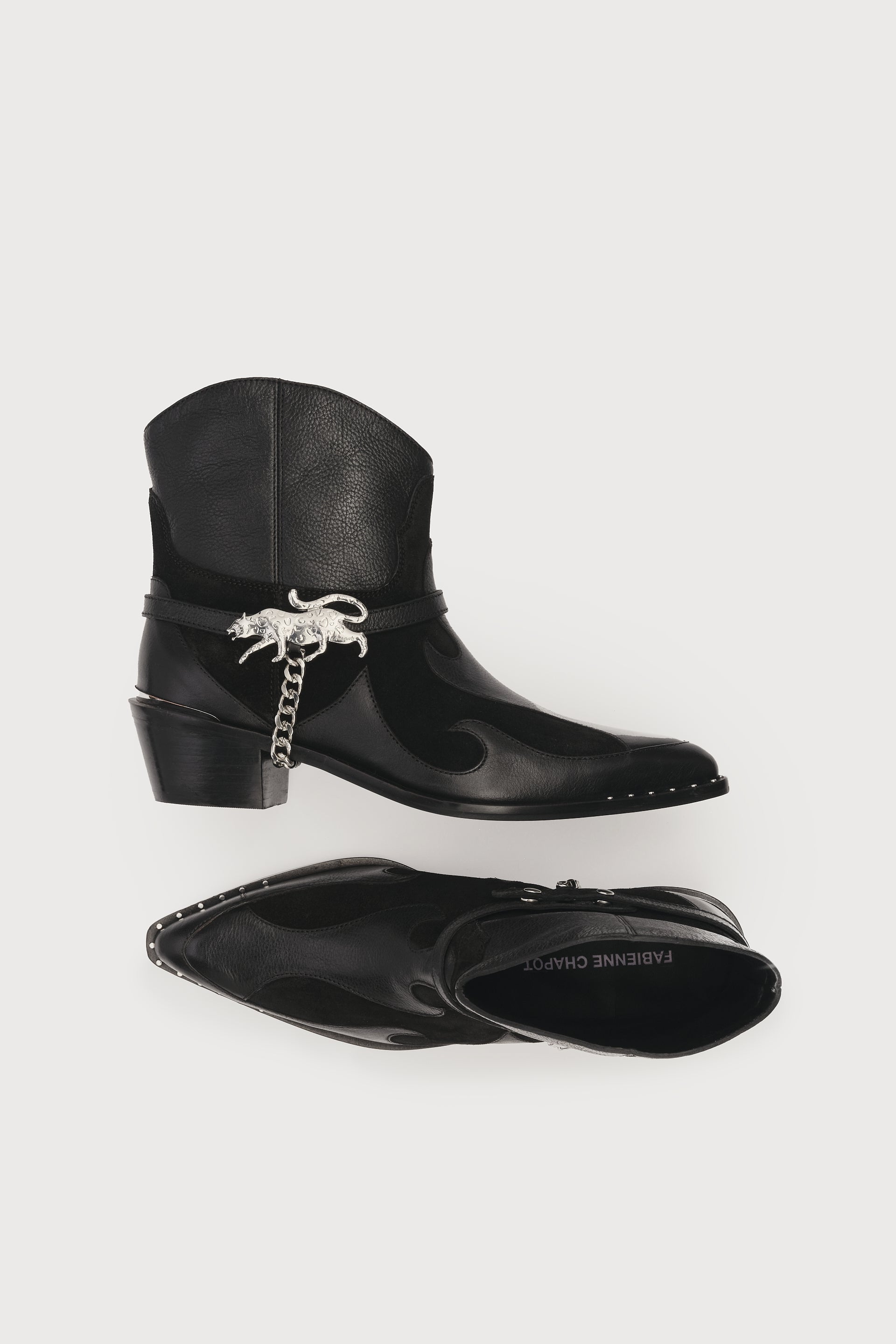 Kamali Cowboy Boots | Black