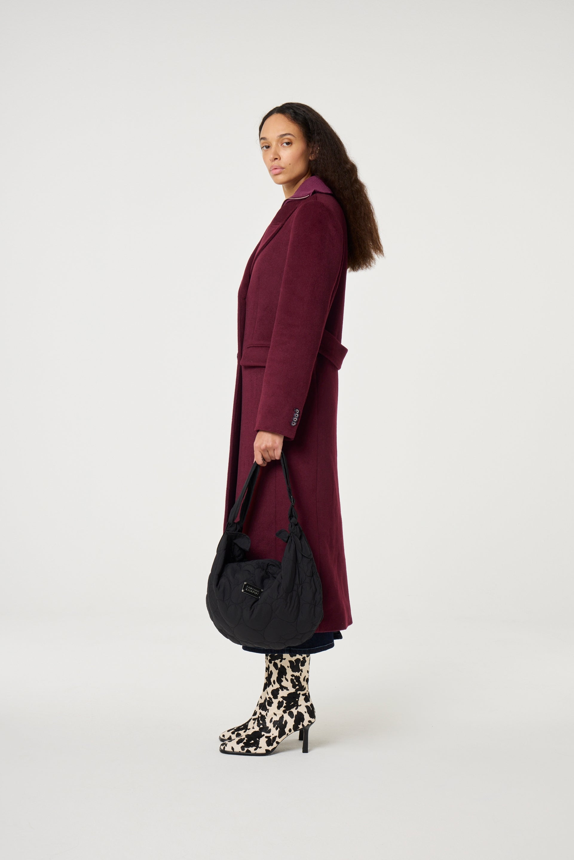 Mina Boots | Cosy White/Black