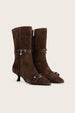 Dottie Ankle Boots | Chocolate Brown