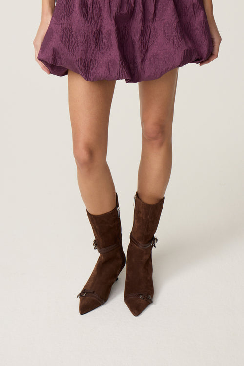 Dottie Ankle Boots | Chocolate Brown
