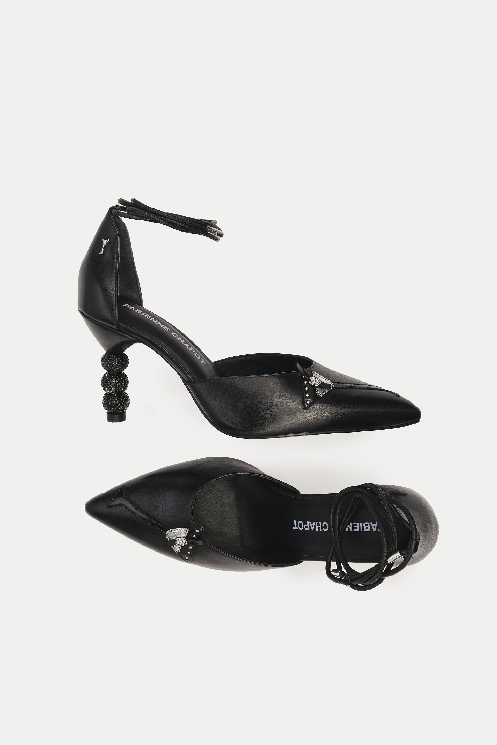 Coco Cocktail Heels | Black