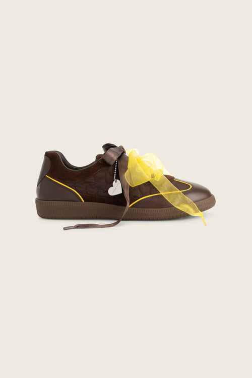 Head Over Heels Sneakers | Chocolate Brown
