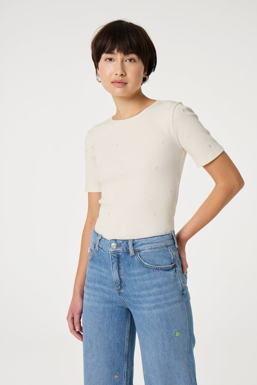Tanja T-shirt | Cosy White
