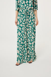 Palapa Trousers | Evergreen/Cosy White