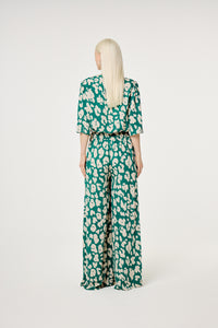 Starlet Blouse | Evergreen/Cosy White