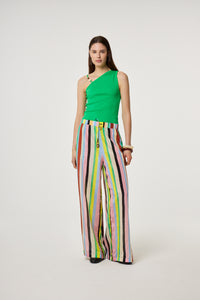 Praia Trousers | Light Blue/Navy