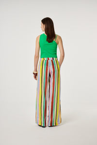 Praia Trousers | Light Blue/Navy