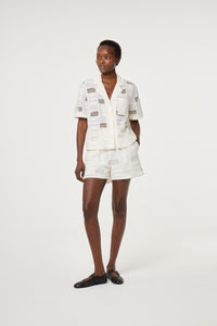 Farida Blouse | Cosy White