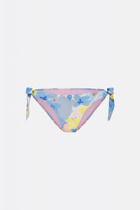 Beline Bikini Bottom | Cream White/Pool Blu