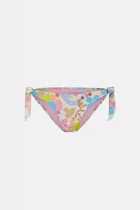 Beline Bikini Bottom | Cream White/Pink Pap