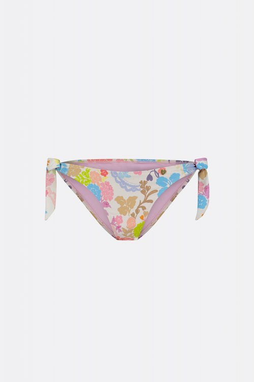 Beline Bikini Bottom | Cream White/Pink Pap