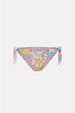 Beline Bikini Bottom | Cream White/Pink Pap