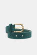 Cut It Out Heart Belt | Bottle Green
