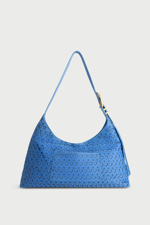 Jozia Lasercut Bag | Marina Blue
