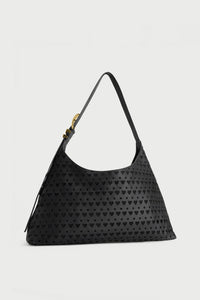 Jozia Lasercut Bag | Black