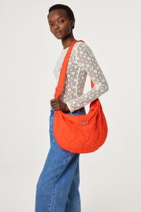 Fabio Nylon Bag | Tangerine Tango
