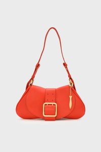 Chapot Bag Leather | Tangerine Tango