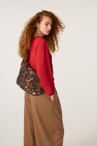 Fabiana Nylon Bag | Toffee/Camel Club
