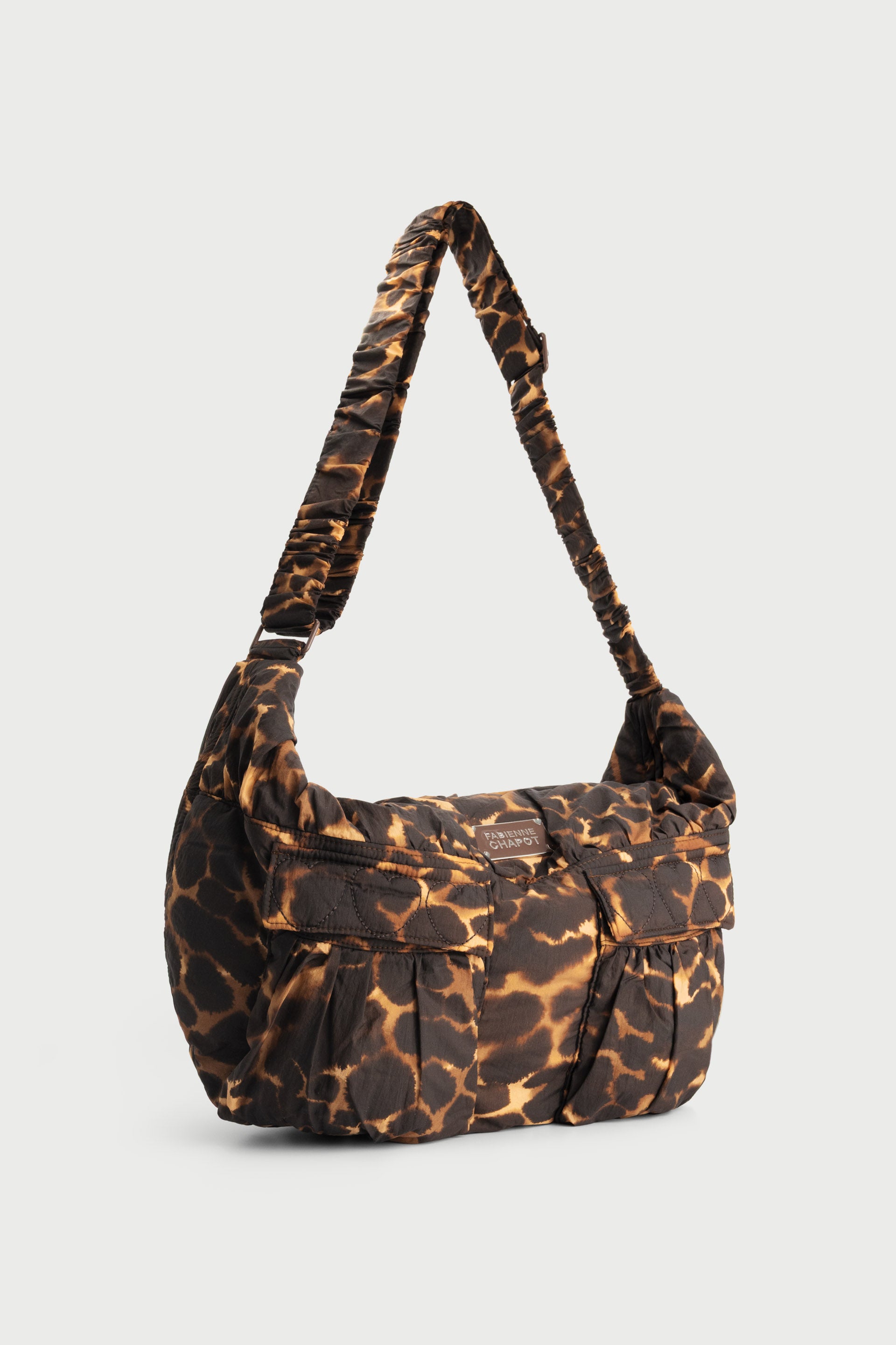 Fabiana Nylon Bag | Toffee/Camel Club