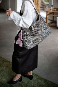 Chapot Maxi Bag | Cosy White/Black