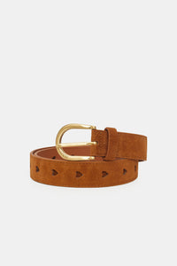 Cut It Out Heart Belt | Burnt Sugar