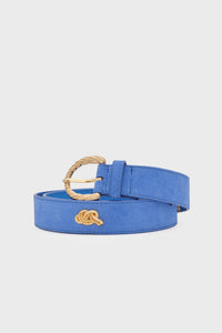 Studded Marina Belt | Marina Blue