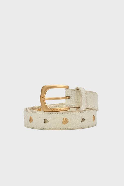 One After Another Belt Suede | Cosy White