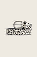 Hairy Belt | Cosy White/Black
