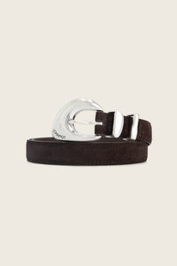 Precious Pebble Belt Suede | Cocoa
